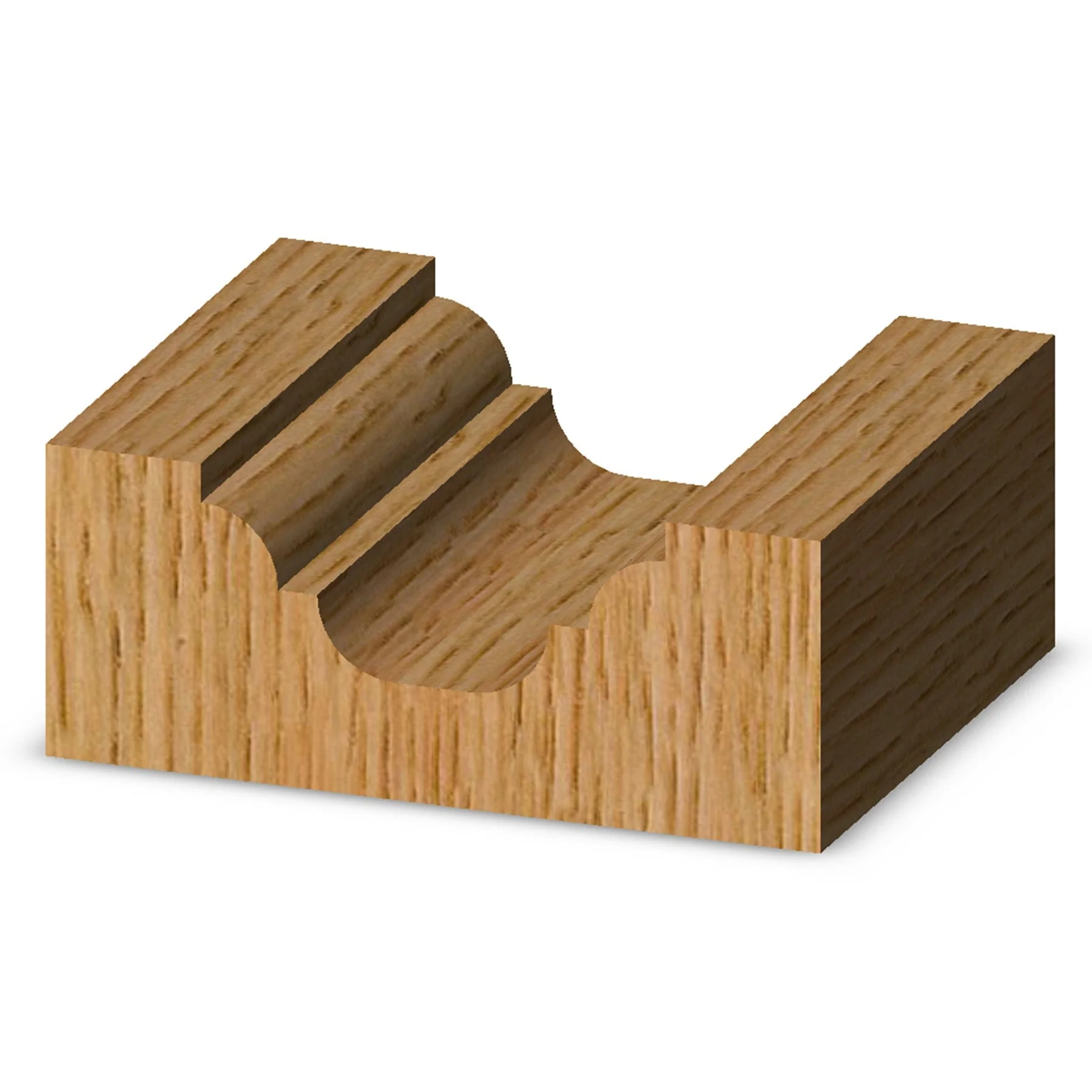 CLassical Round Bottom Bit 1/8" R 3/4" LD 1/2" CL 1/4" SH 2" OL 2 FL - Image 3