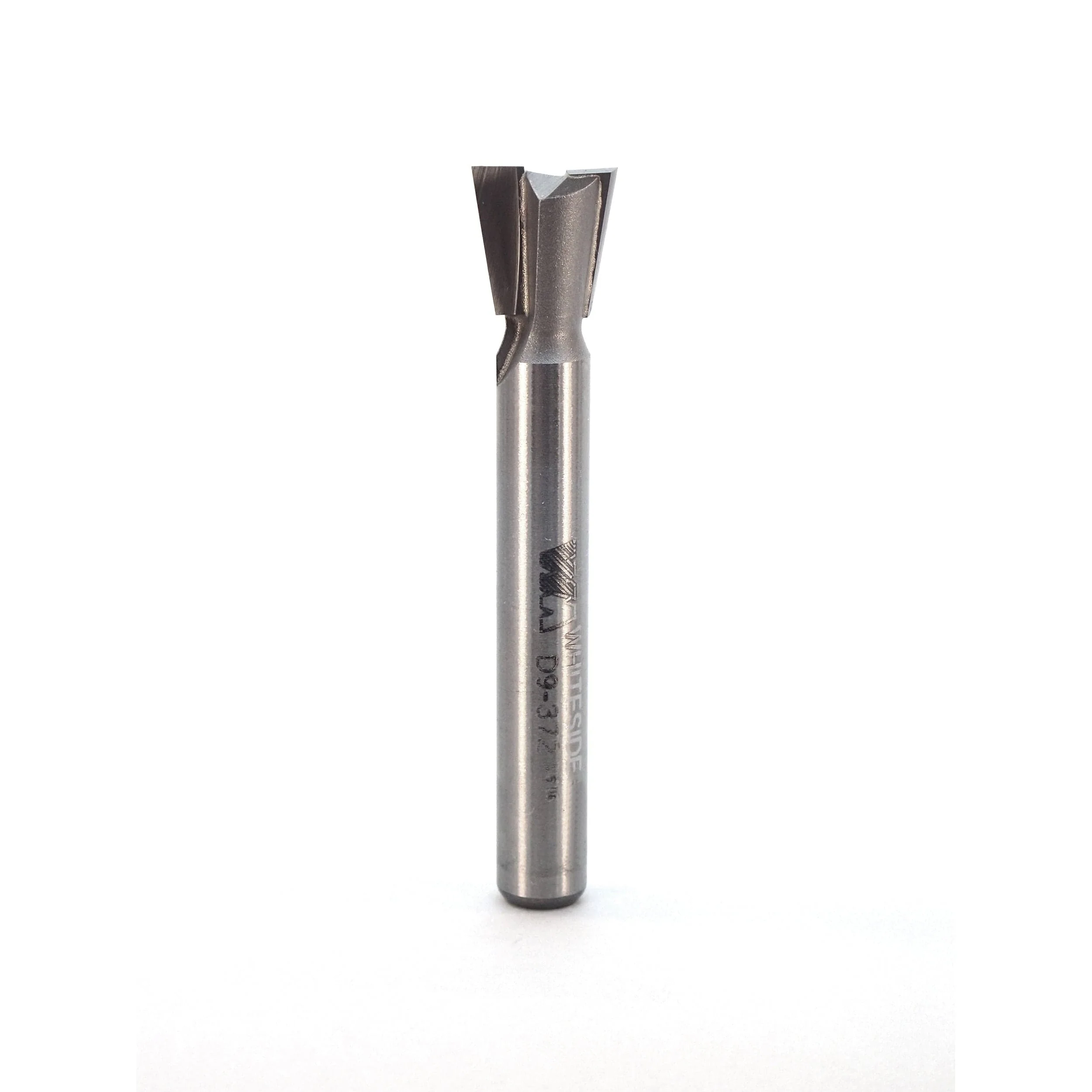D9-372 Dovetail Router Bit 9 Degree 1/4" SH 3/8" D x 3/8" C x 2" OL - Image 1