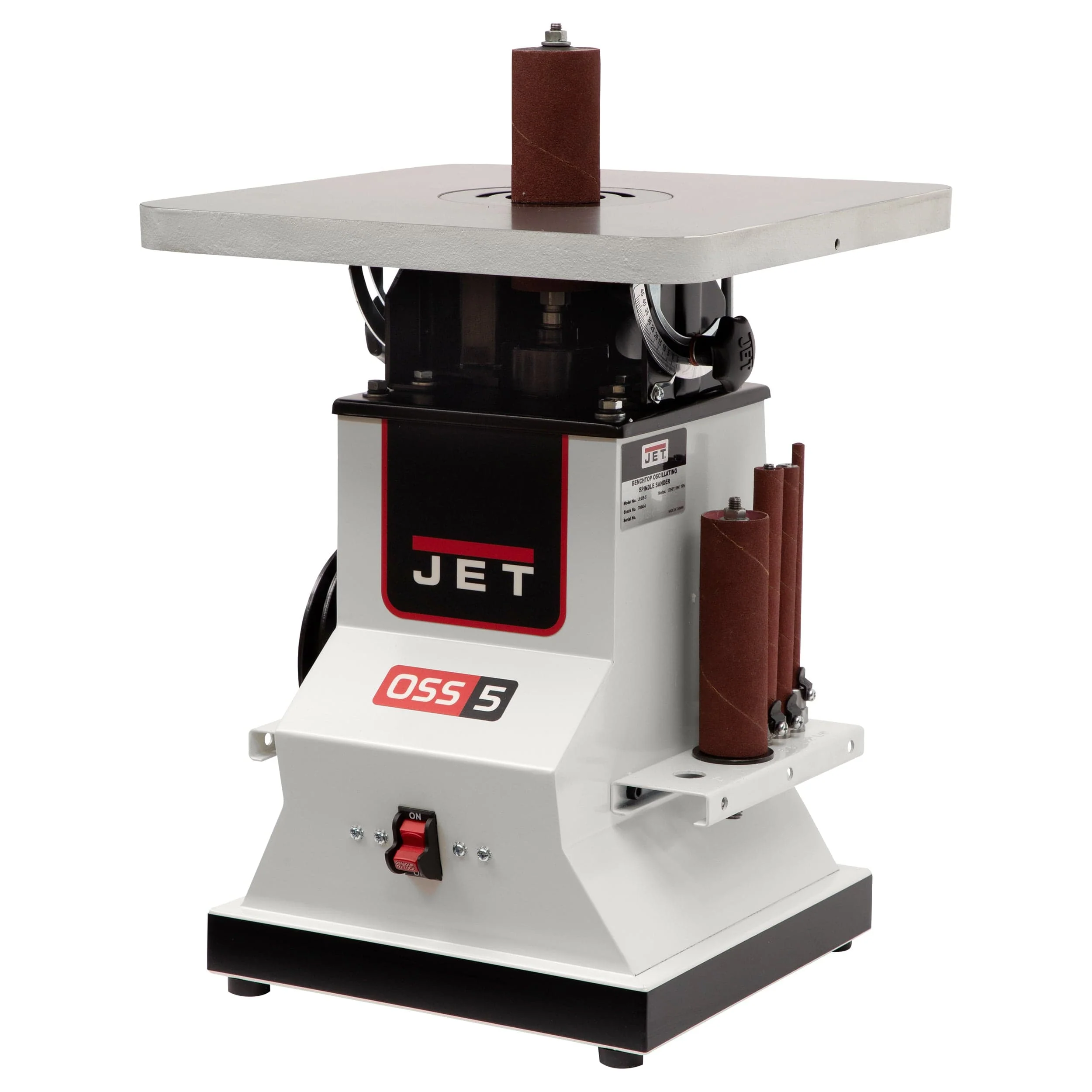 Benchtop Oscillating Spindle Sander - 1/2 HP 1 Ph 115V - JBOS-5 - Image 1