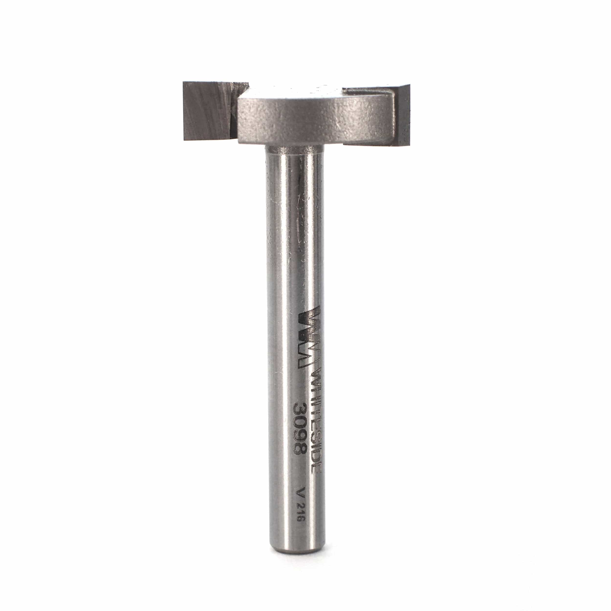 3098 Slot And Undercut Router Bit 1" D X 1/4" A X 3/8" B X 2" OL - Image 1