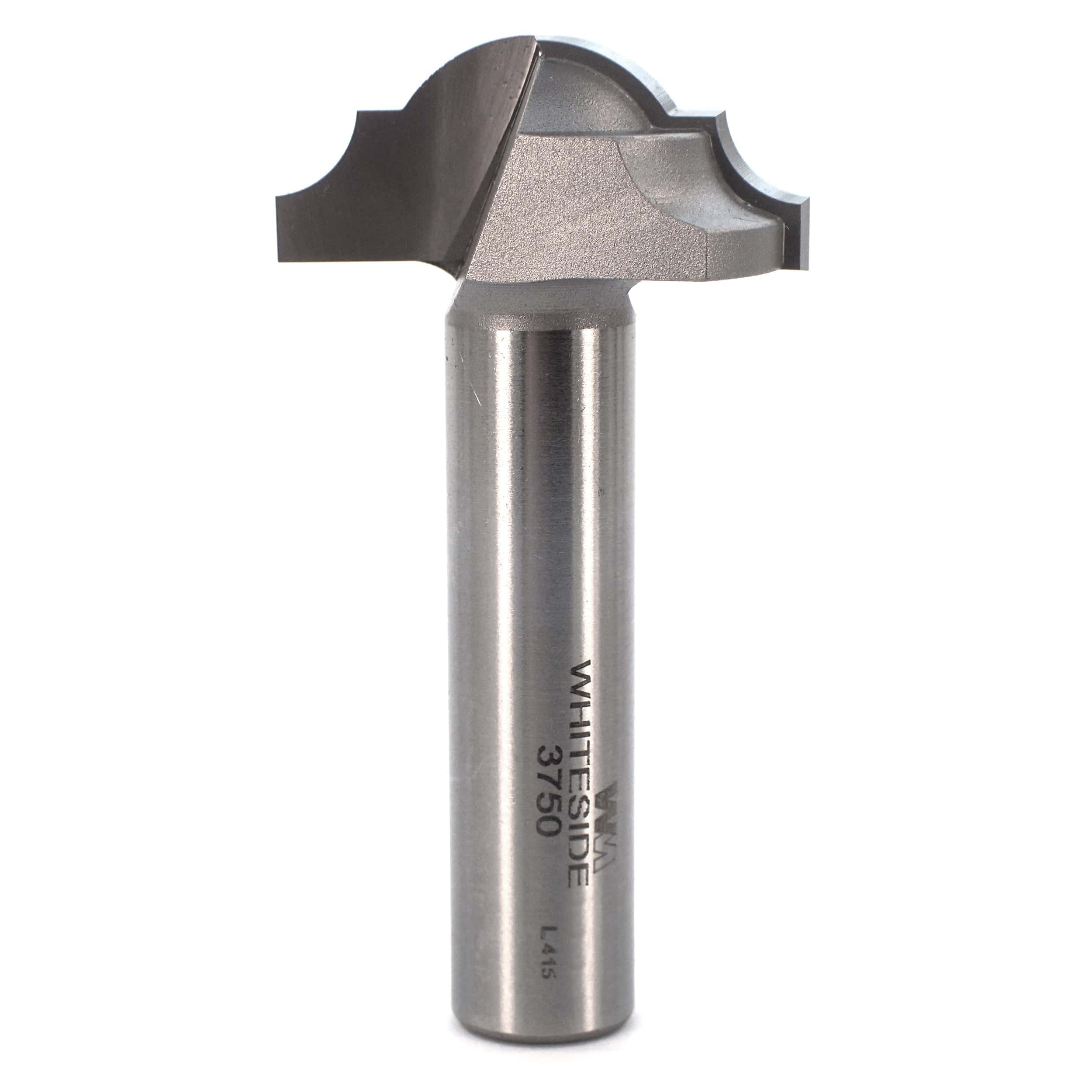3750 Classical Round Bottom Router Bit 1/2″ SH 7/32″ R 1-3/8″ D X 9/16″ CL X 2-1/2″ OL