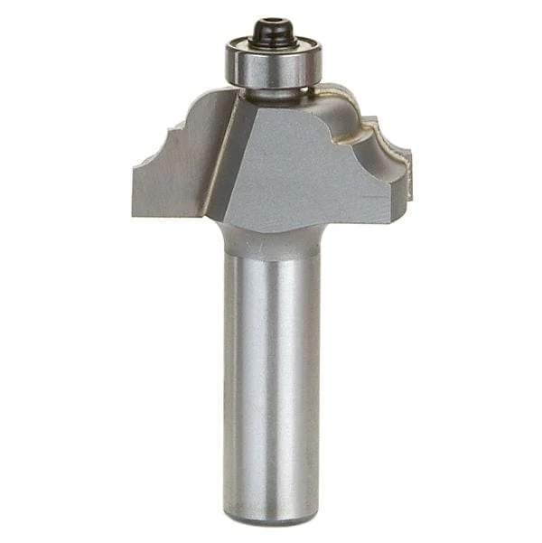 3232 Classical Pattern Router Bit 1/2" SH 5/32" R 1-1/4" D X 1/2" CL X 2-3/8" OL - Image 1
