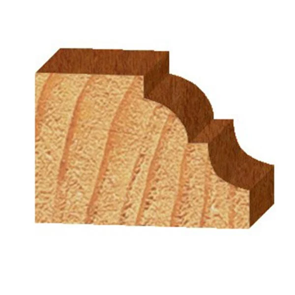 3232 Classical Pattern Router Bit 1/2" SH 5/32" R 1-1/4" D X 1/2" CL X 2-3/8" OL - Image 2