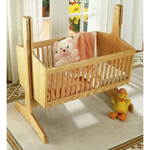 Woodworking Project Paper Plan to Build Pendulum Cradle - Image 1
