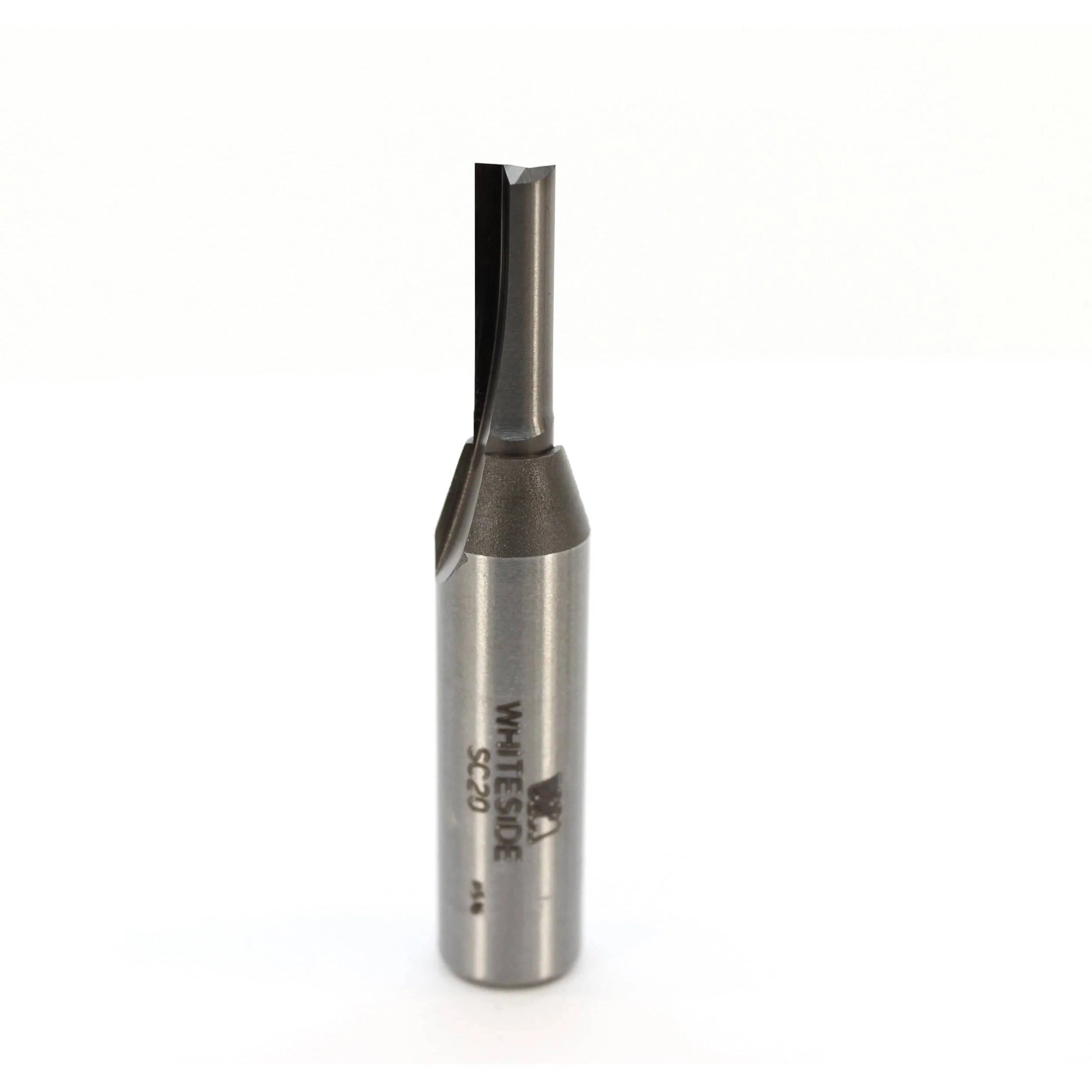 Solid Carbide Double Flute Straight Cut Router Bit - 1/2" SH - Image 1