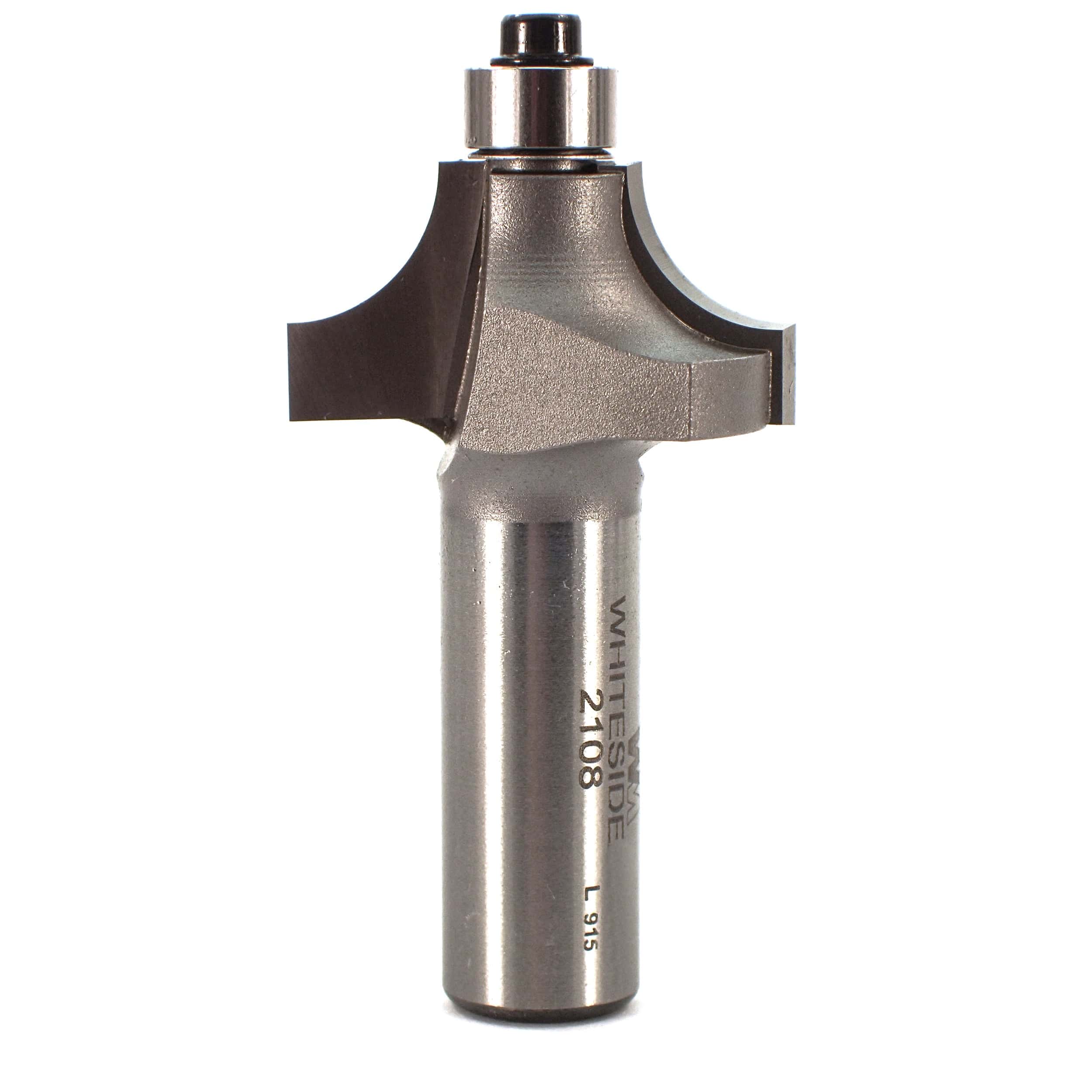 2108 Beading Router Bit 1/2" SH 3/8" R X 1-1/4" D X 5/8" CL - Image 1