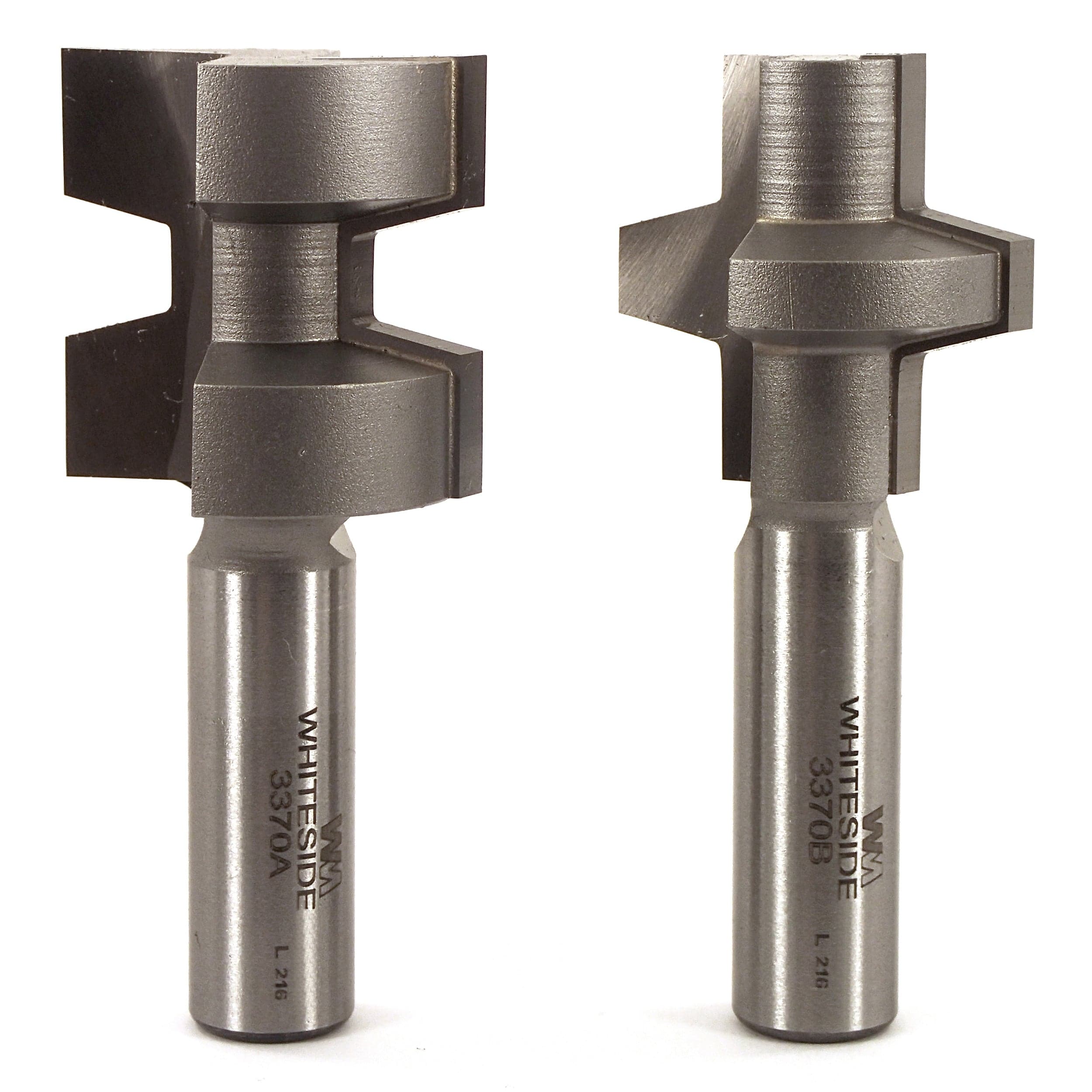 3370 Wedge Tongue And Groove (2) Router Bit 1-1/4" D X 1-1/4" CL X 2-7/8" OL - Image 1