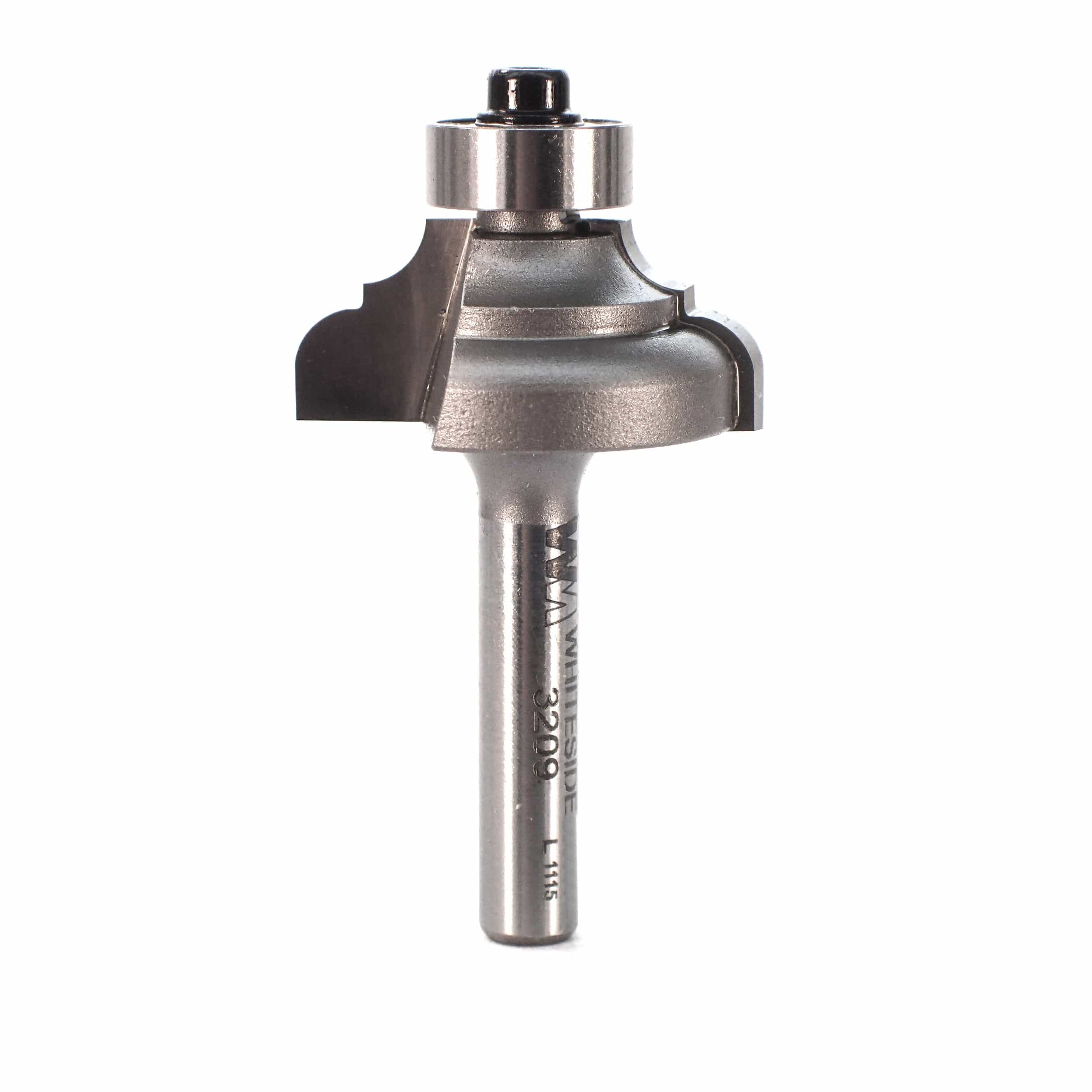3209 Cove And Bead Router Bit 1/4" SH 5/32" R 1-1/8" D X 1/2" CL X 2" OL - Image 1