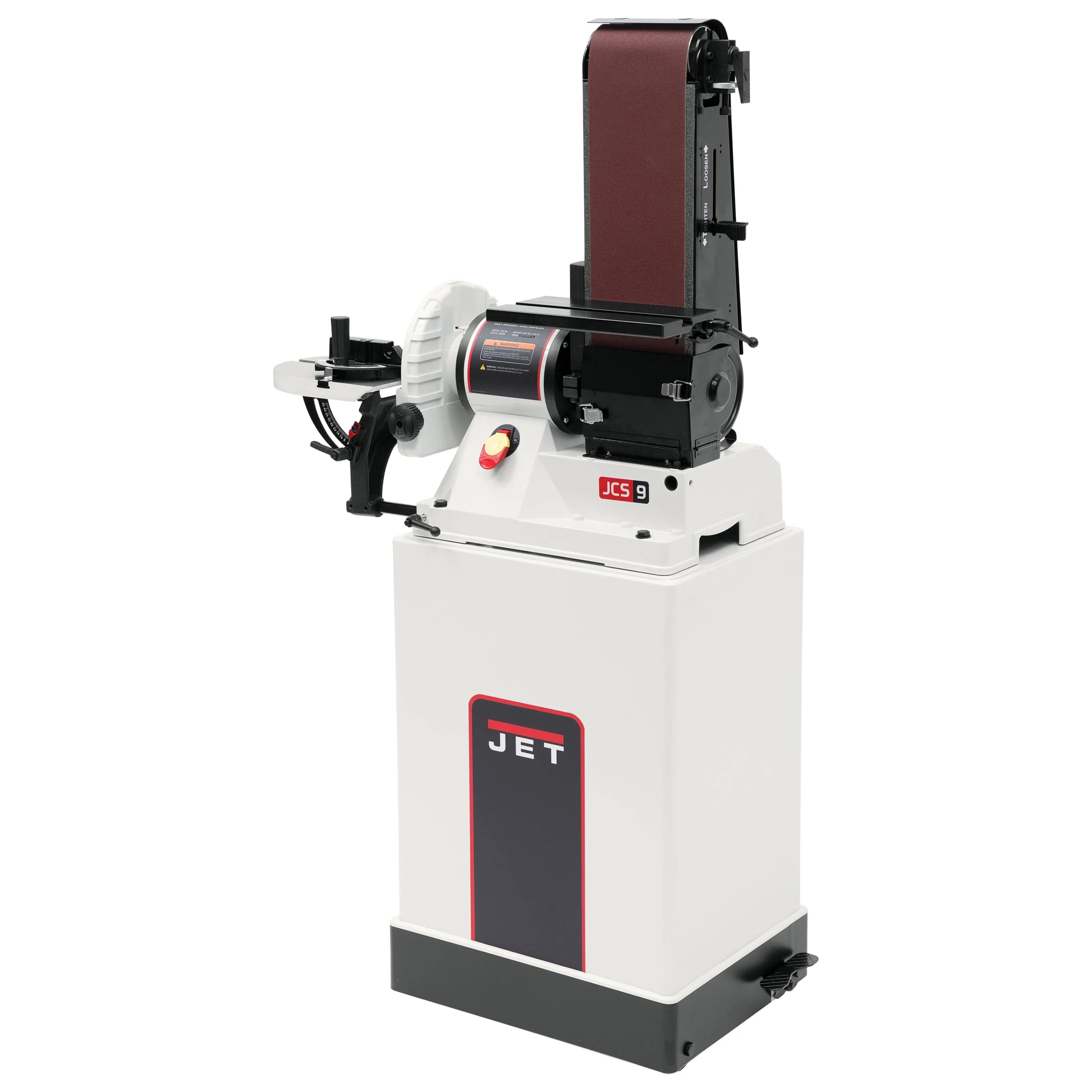 6″ x 48″ Belt/9″ Disc Sander with Closed Stand – 3/4 HP 1 Ph 115V – JSG-96CS