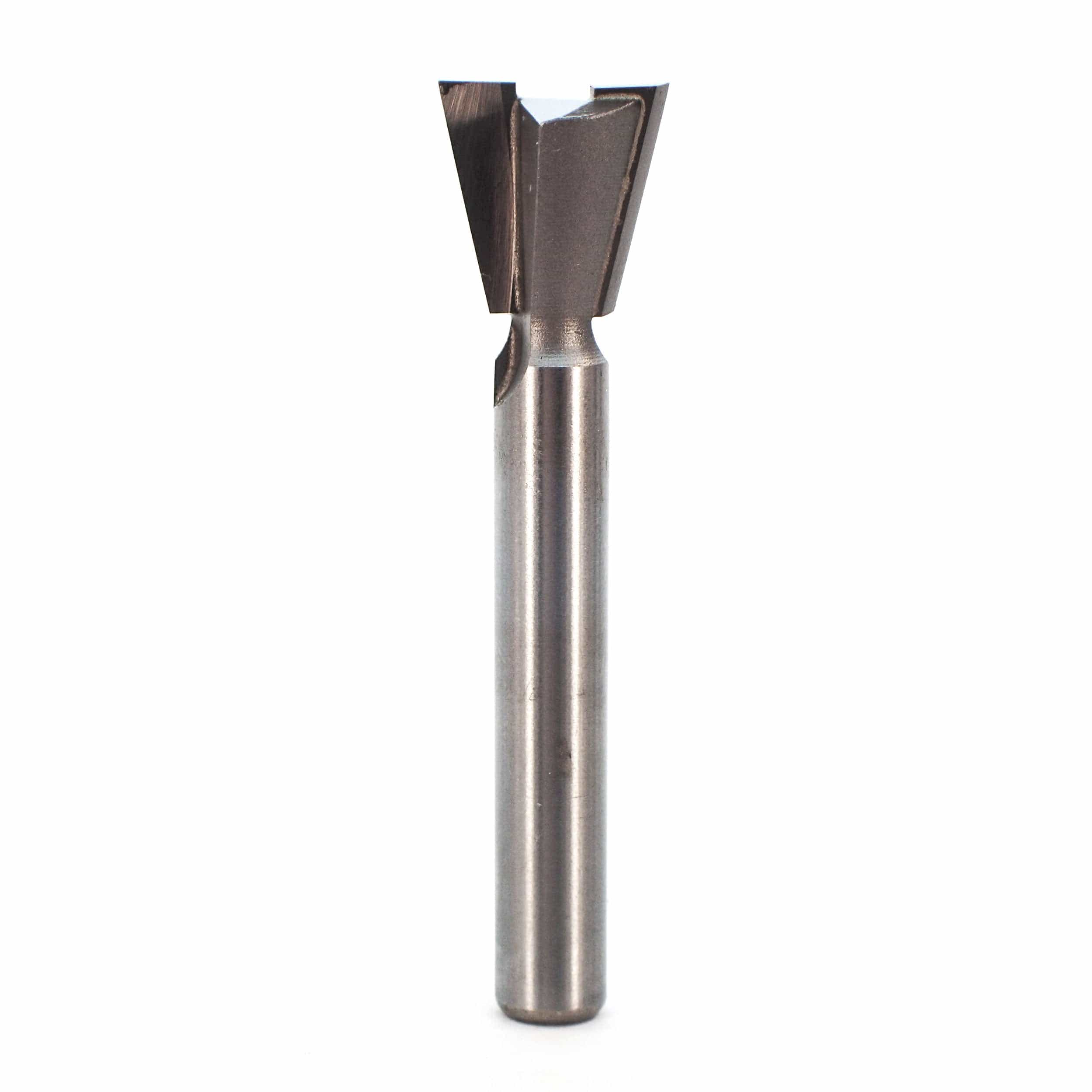 D14-531 Dovetail Router Bit 14 Degree 1/4" SH 17/32" D x 1/2" C x 2" OL - Image 1