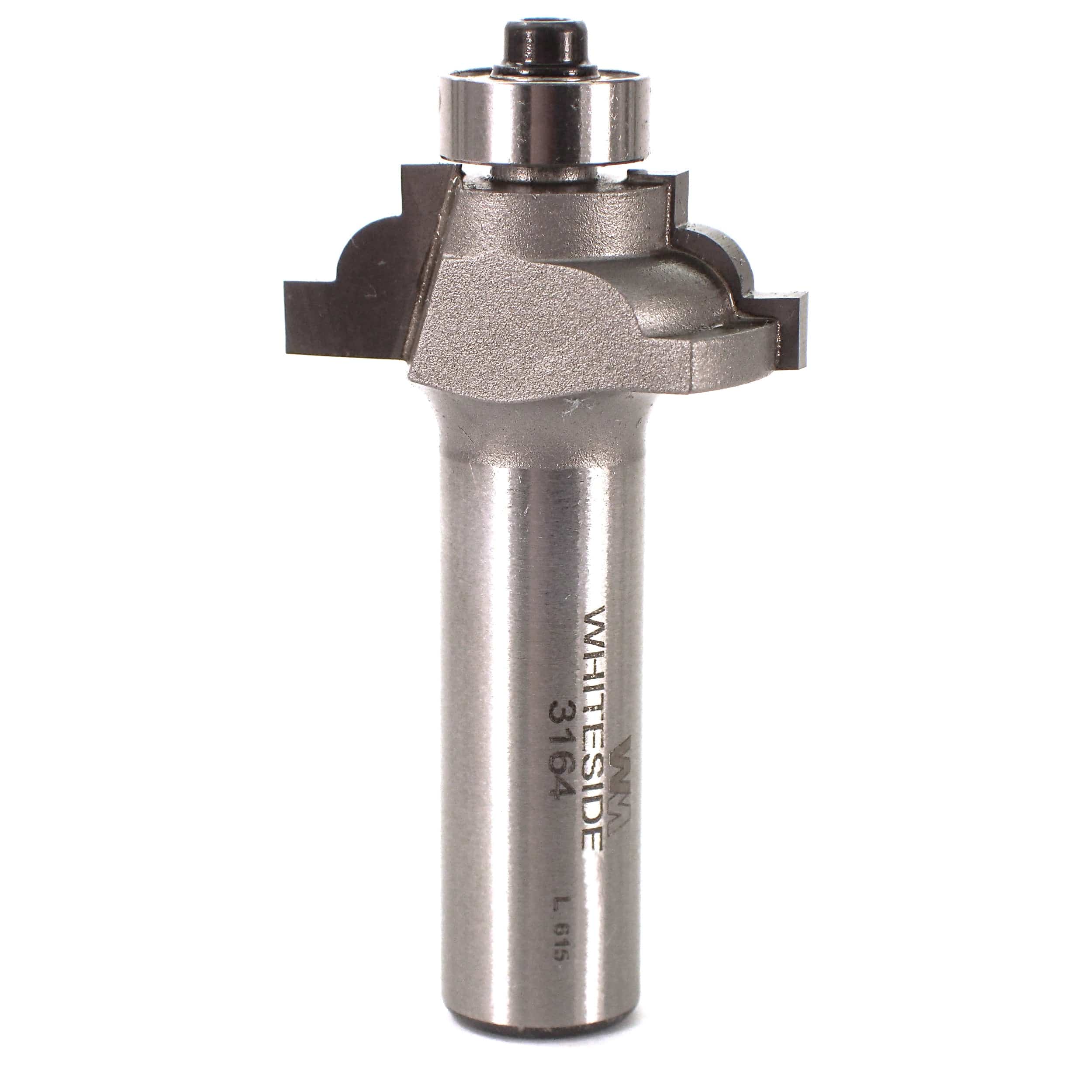 3164 Classical Cove Router Bit 1/2" SH 5/32" R 1-1/4" D X 1/2" CL X 2-1/4" OL - Image 1