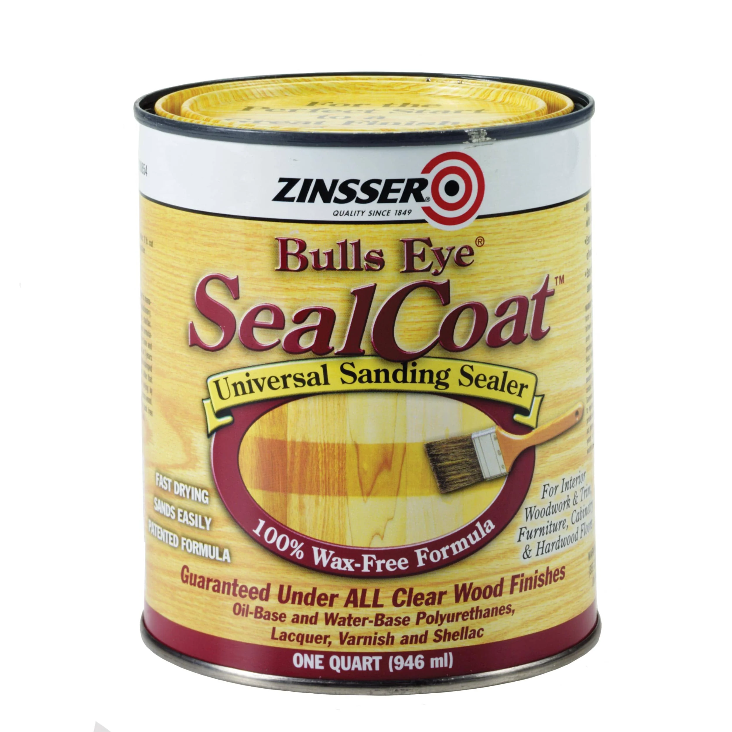 Bulls Eye Seal Coat – Universal Sanding Sealer – Solvent Based – Gloss