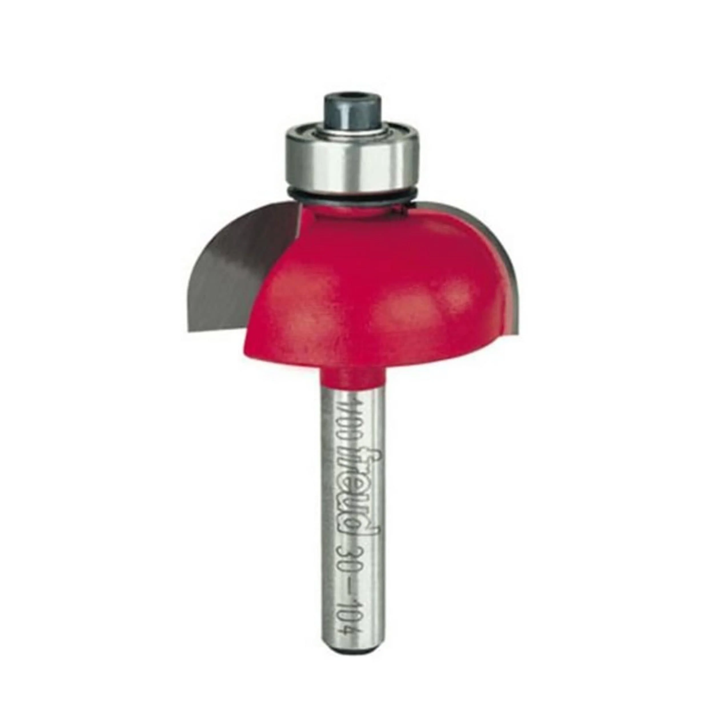 30-104 Cove Router Bit 1/4" SH 1-1/4" D 1/2" CL 3/8" R - Image 1