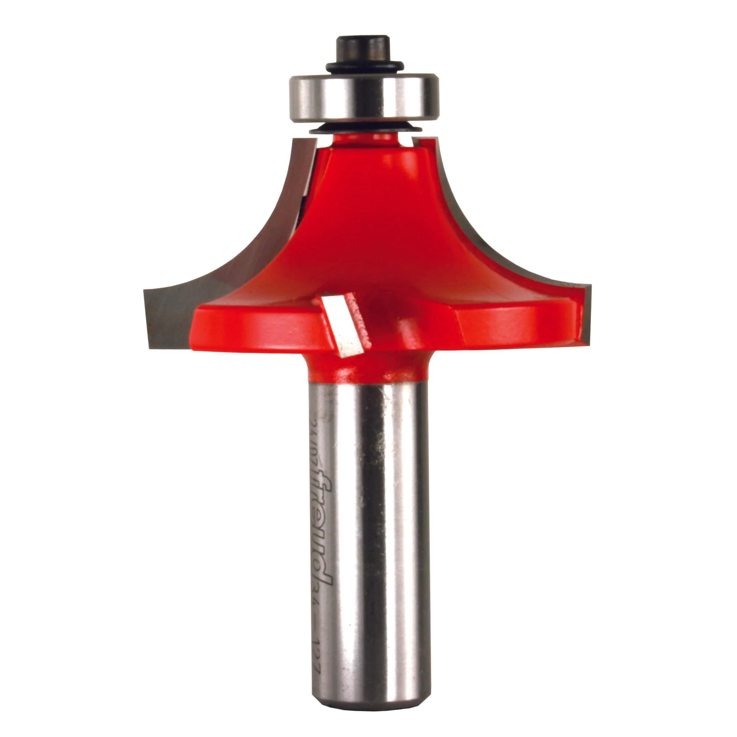 34-128 Quadra-Cut Round-Over Router Bit 3/4" R 1/2" SH - Image 1