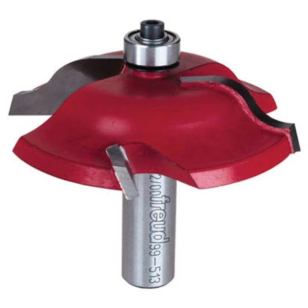 99-513 Quadra-Cut Raised Panel Router Bit Ogee 1/2" Shank - Image 1