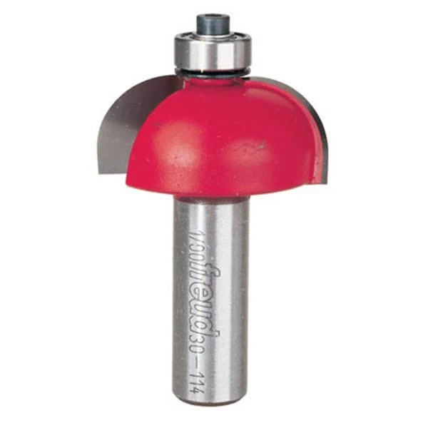 30-114 Cove Router Bit 1/2" SH 1-1/2" D 5/8" CL 1/2" R - Image 1