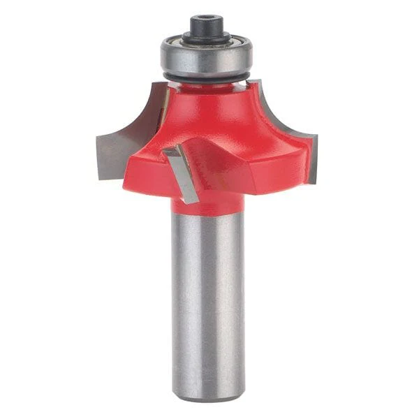36-124 Quadra-Cut Beading Router Bit 1/2" Shank 3/8" Radius - Image 1