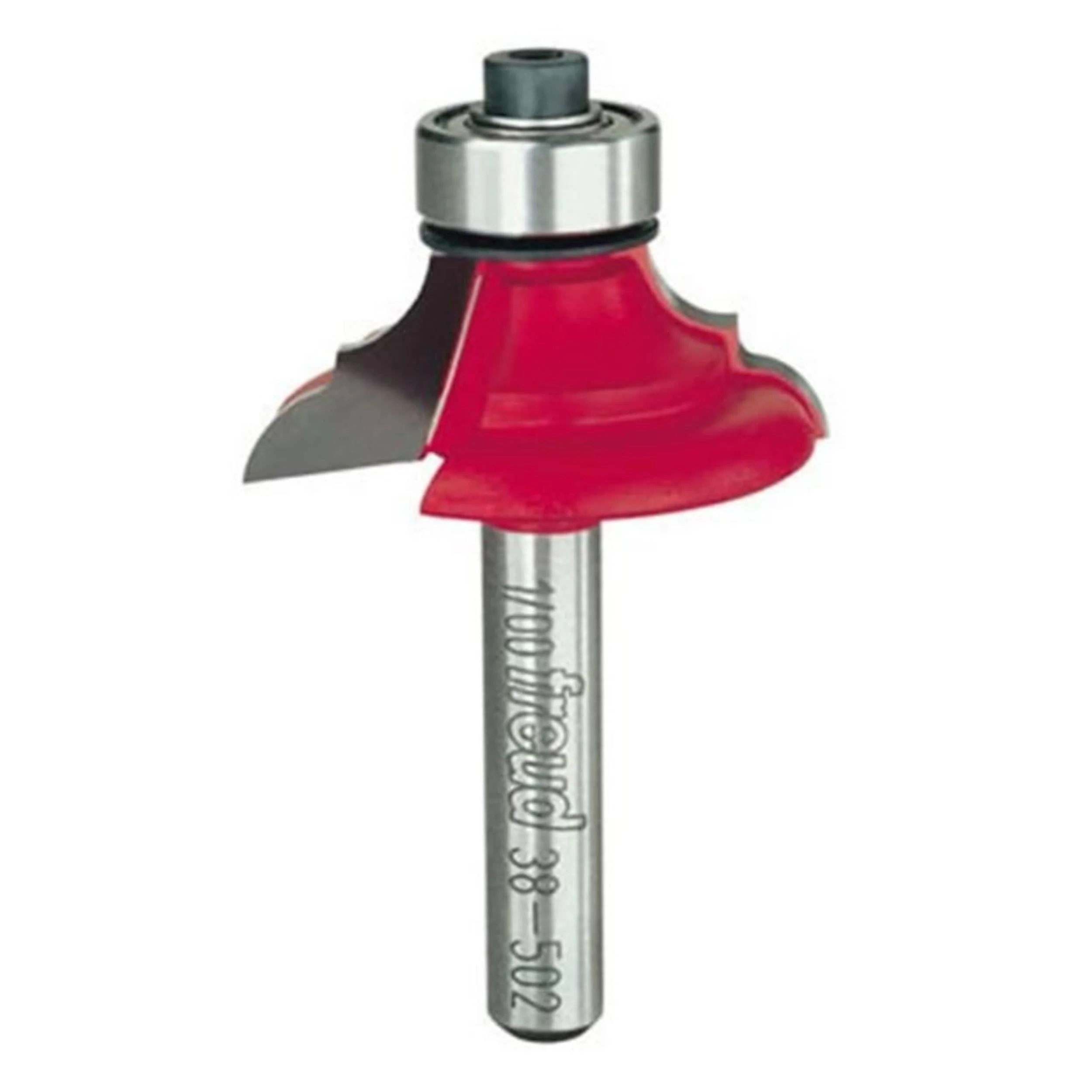 38-502 Classical Bold Cove And Round Router Bit 1/4″ SH 1-1/4″ D 7/16″ CL 1/4″ R