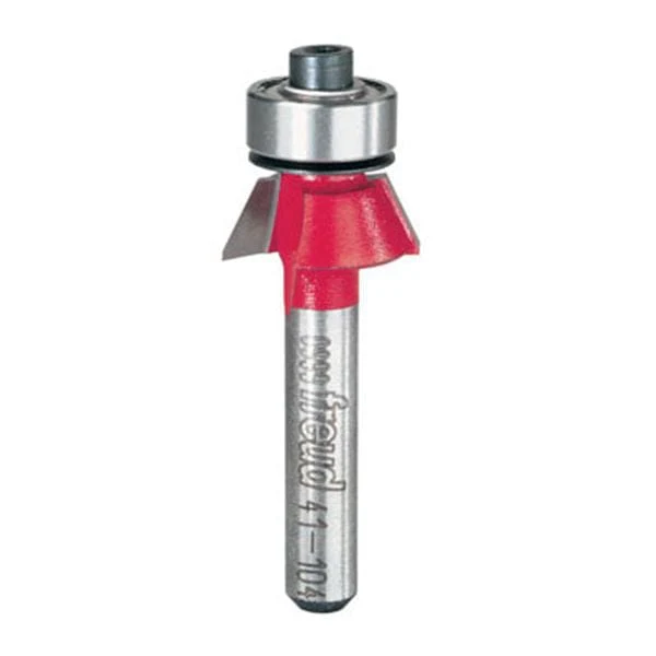 41-104 Bevel Trim Router Bit 1/4" SH 19/32" D 9/32" CL 25 Degrees - Image 1