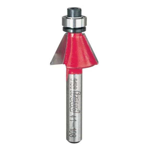 41-108 Bevel Trim Router Bit 1/4″ SH 25/32″ D 29/64″ CL 25 Degrees