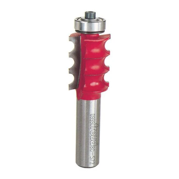 80-572 Triple Beading And Fluting Router Bit 1/2" Shank 1/8" R 1-5/64" CL - Image 1
