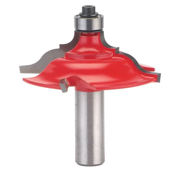 99-450 Quadra-Cut Table Edge And Handrail Router Bit 1/2" Shank 2-1/2" Diameter - Image 1