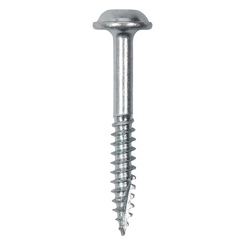 Pocket Hole Screws for Hardwoods- 1 1/4" Long Fine Self-Cutting Threaded Square Drive- 500 Piece  - Image 2