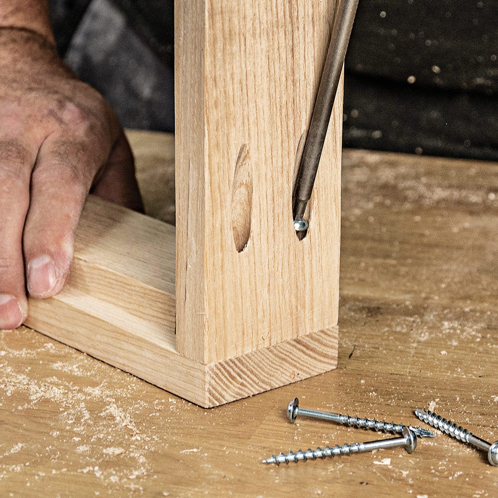 Pocket Hole Screws for Hardwoods- 1 1/4" Long Fine Self-Cutting Threaded Square Drive- 500 Piece  - Image 3