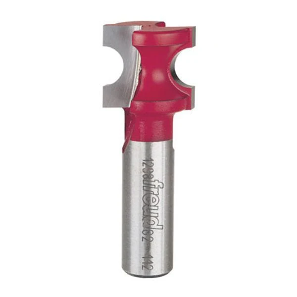 82-112 Half Round Router Bit 1/2" Shank 3/16" R 27/32" CL - Image 1