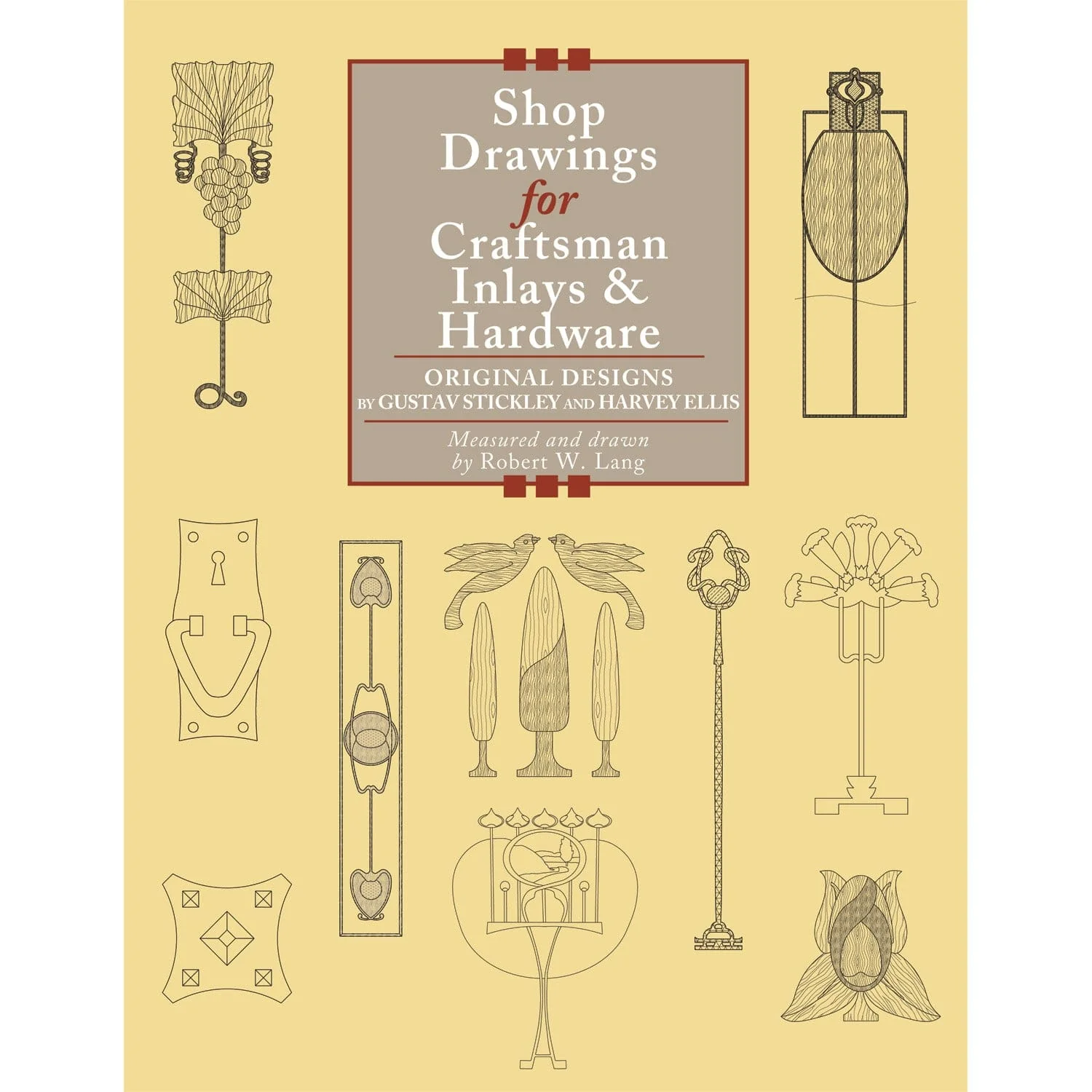 Shop Drawings for Craftsman Inlays and Hardware - Image 1