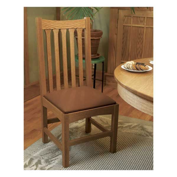 Woodworking Project Paper Plan to Build Arts & Crafts Dining Chair - Image 1