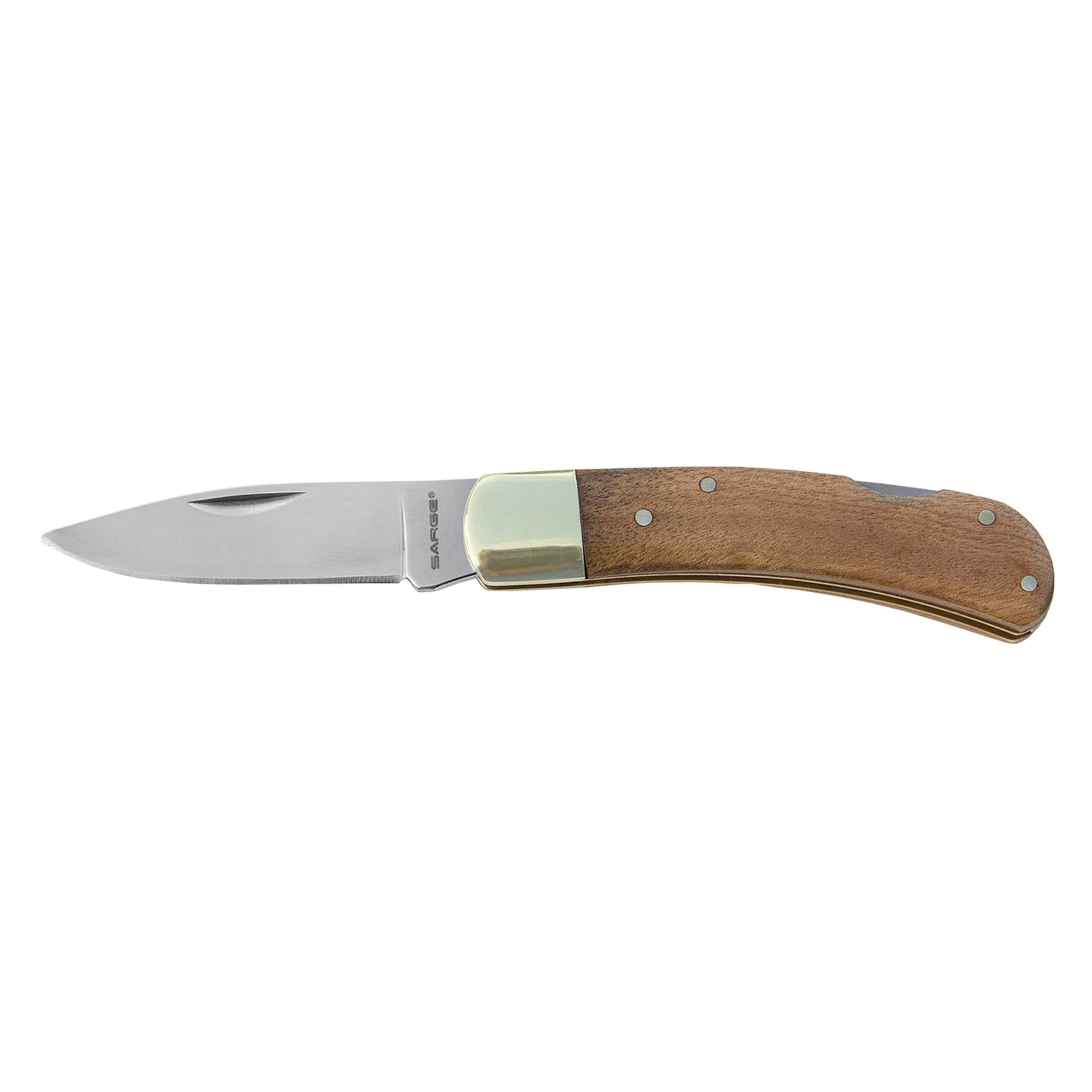 Heirloom - Maple Burl Folder Knife, Stainless Steel 2-1/2" Blade - Image 1