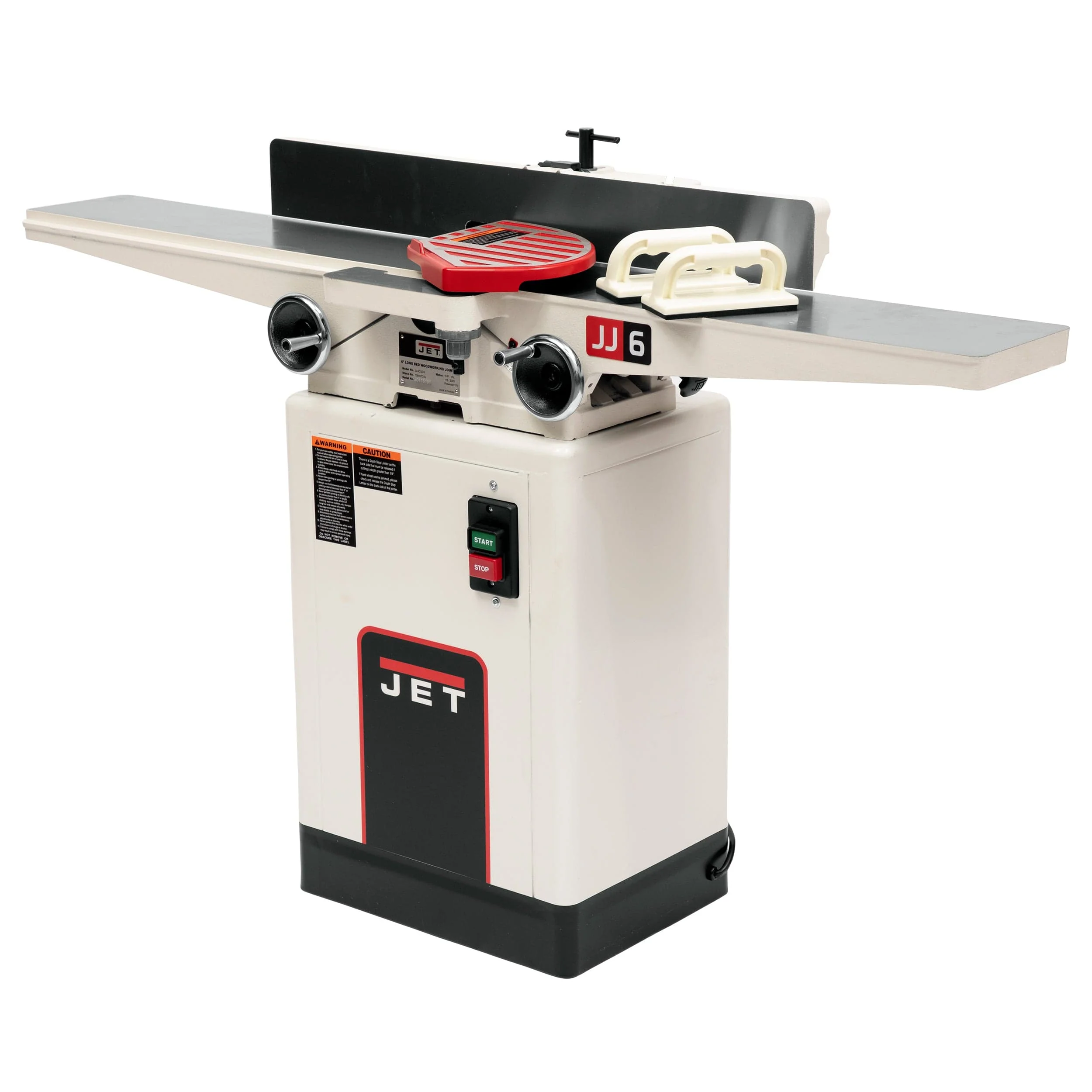 6″ Deluxe Jointer – 1 HP 1 Ph 115/230V – Quick-Set Knives – JJ-6CSDX