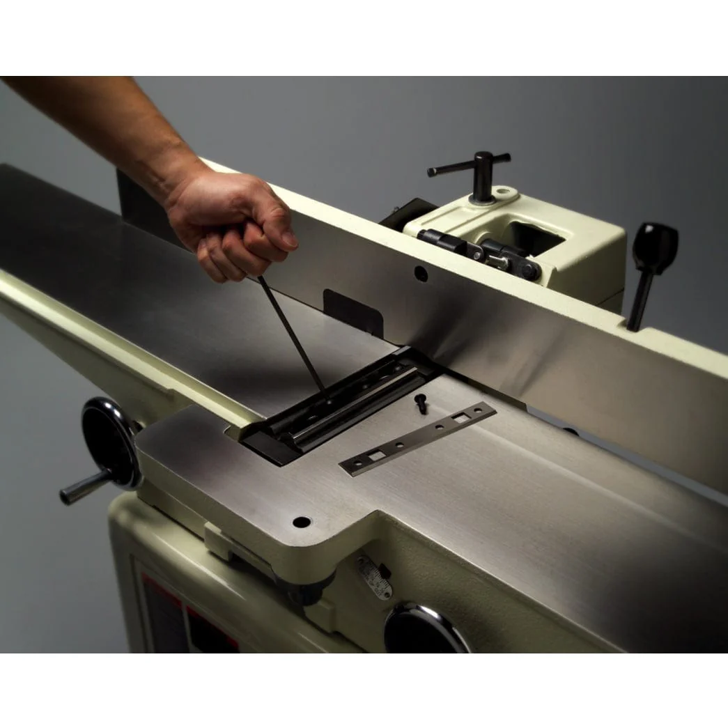 6" Deluxe Jointer - 1 HP 1 Ph 115/230V - Quick-Set Knives - JJ-6CSDX - Image 3