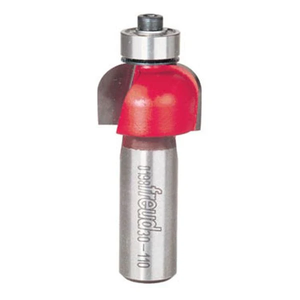 30-110 Cove Router Bit 1/2" SH 1" D 1/2" CL 1/4" R - Image 1