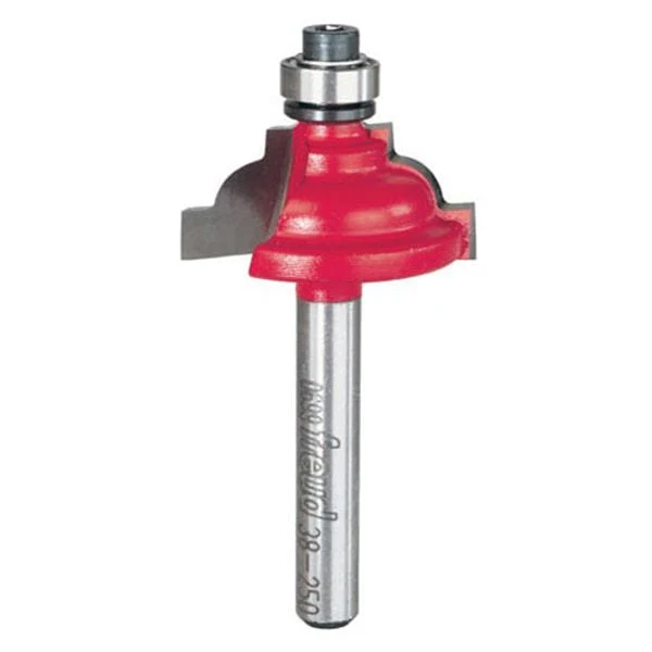 38-250 Classical Cove Router Bit 1/4" SH 1-1/8" D 1/2" CL 3/16" R - Image 1