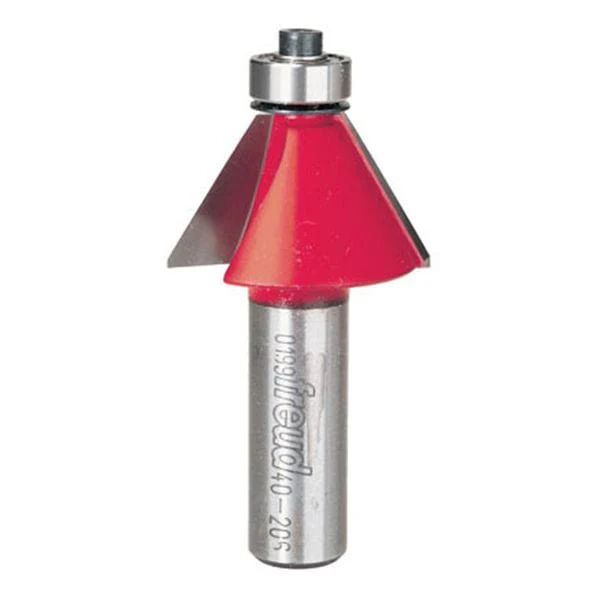 40-206 Chamfer Router Bit 30 Degree 1-3/4"CL 1/2"SH - Image 1