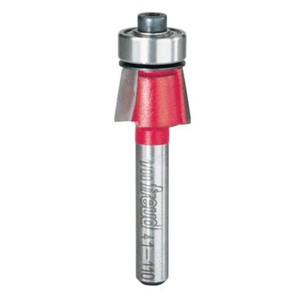 41-110 Bevel Trim Router Bit 1/4" SH 9/16" D 13/32" CL 8 Degrees - Image 1