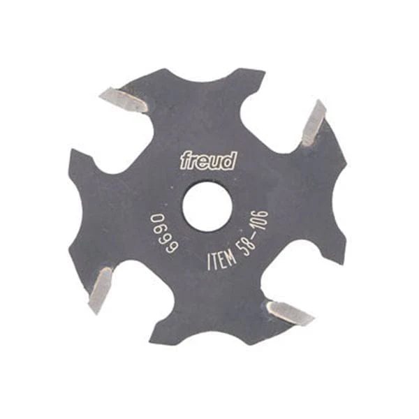 58-106 4-Wing Slotting Cutter Router Bit 3/32" CL - Image 1