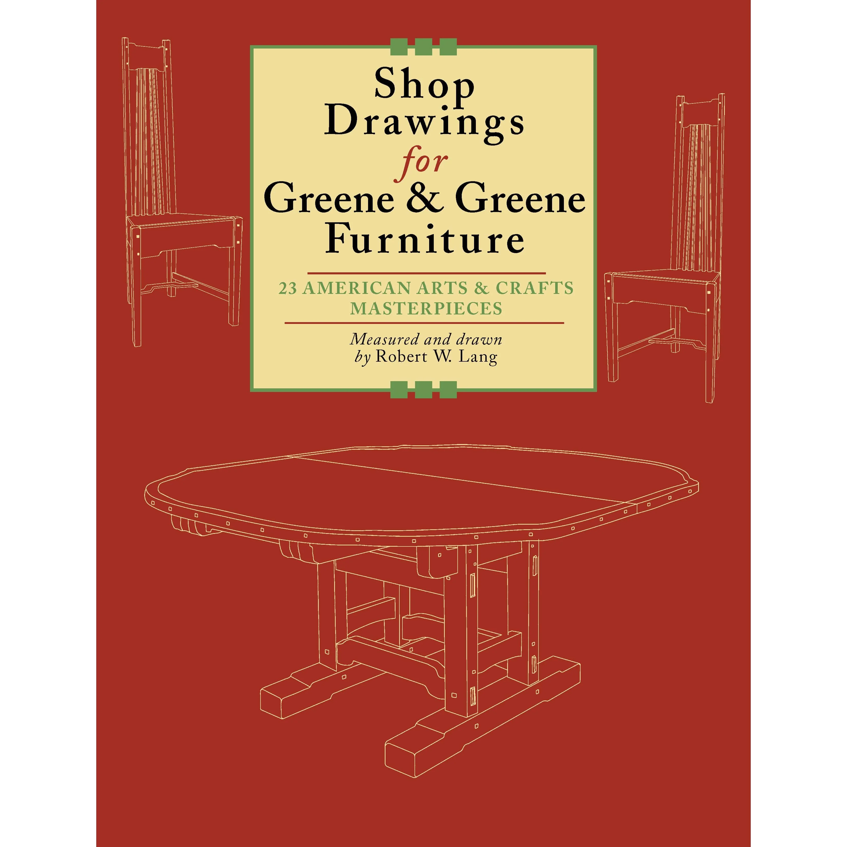 Shop Drawings for Greene and Greene Furniture - Image 1