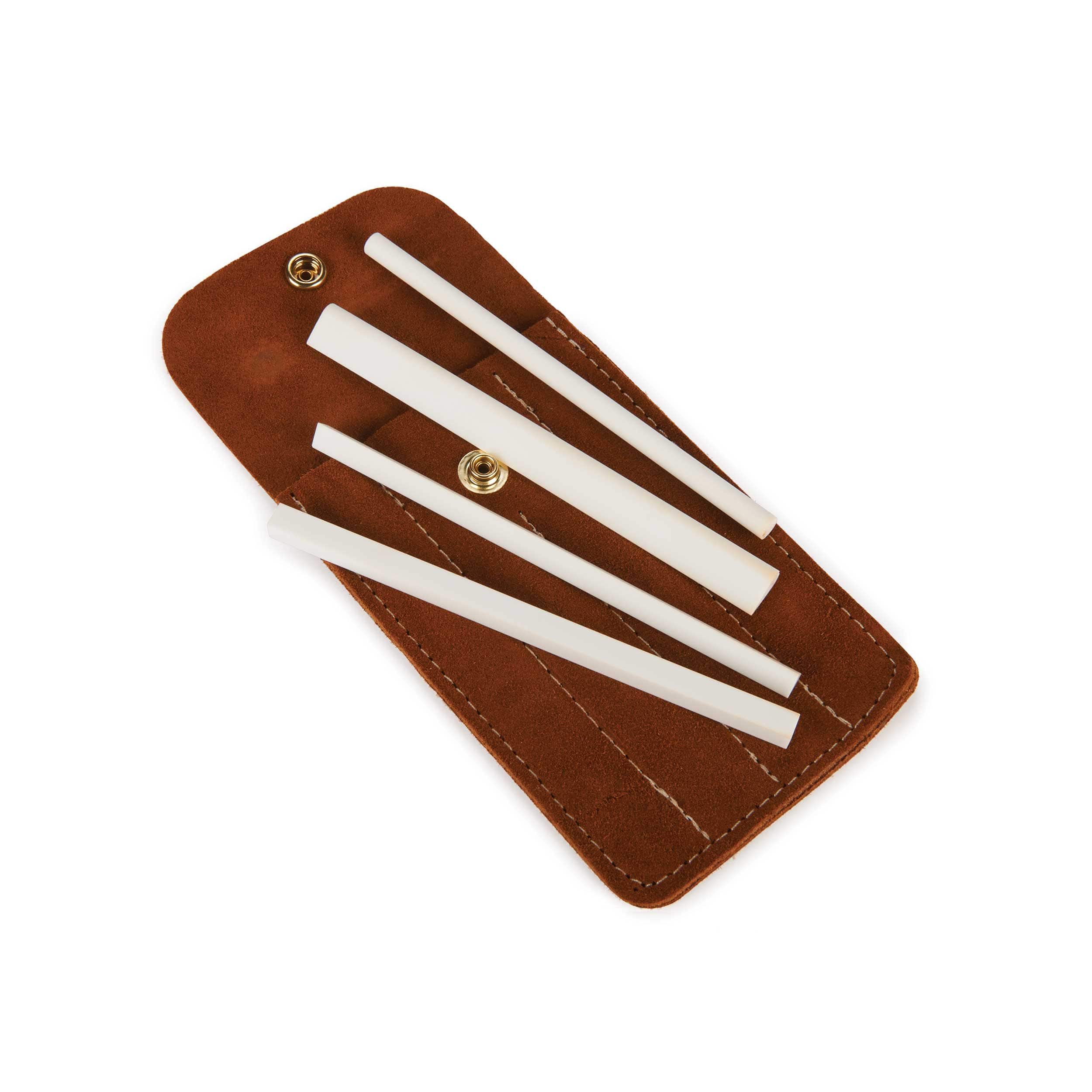 Ceramic File Set with Suede Pouch – 1200 Grit – 4 Pack