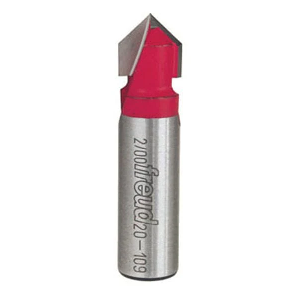 90 Degree V-Groove Router Bit – 1/2″ SH