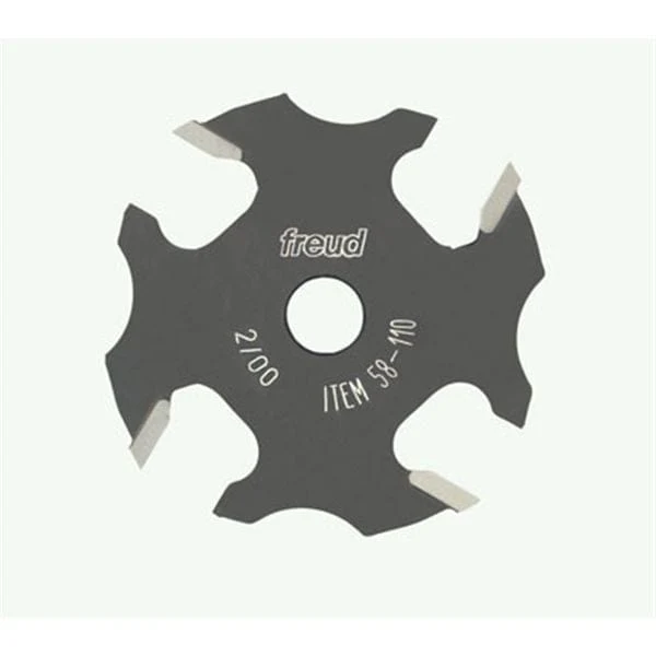 58-110 4-Wing Slotting Cutter Router Bit 3/16" CL - Image 1