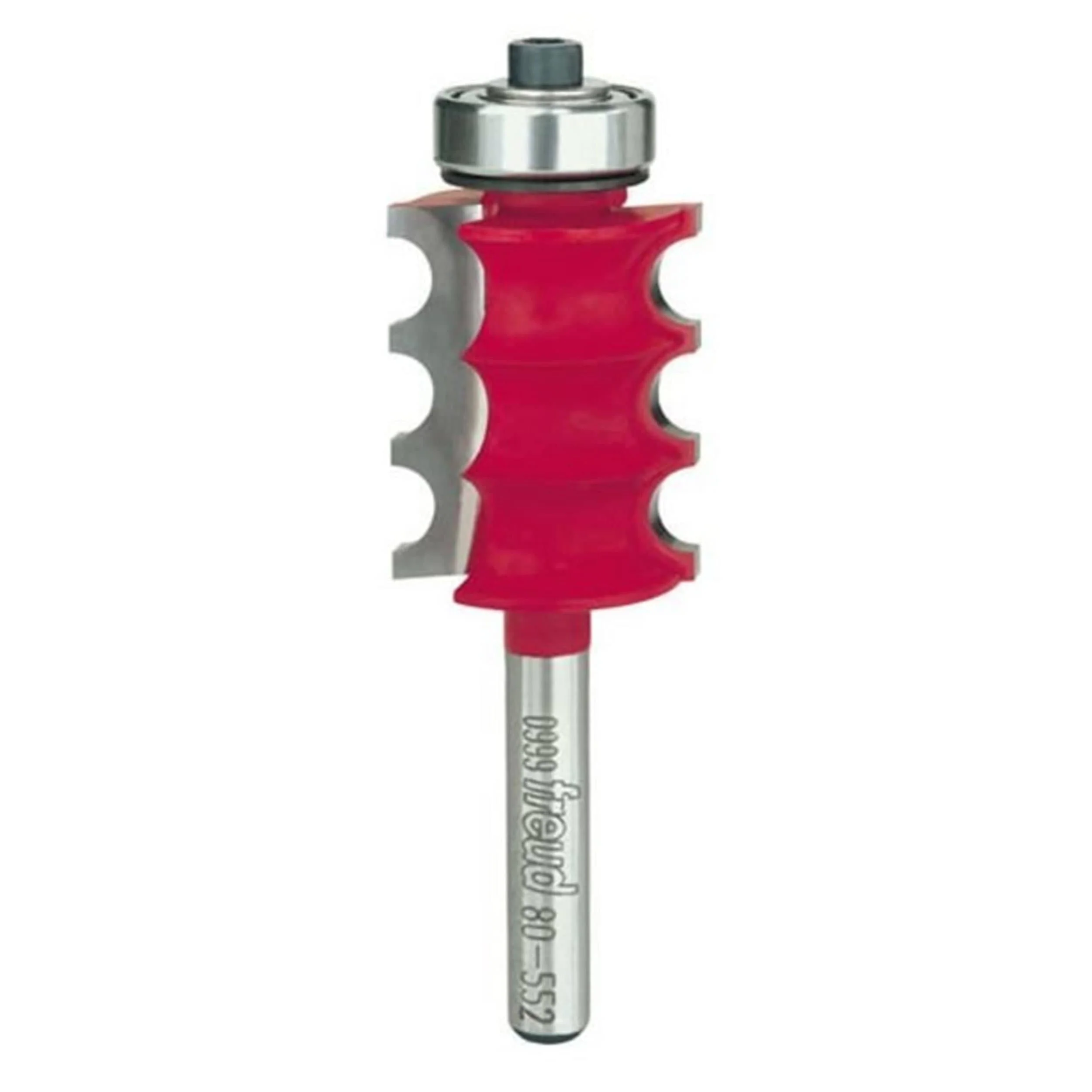 80-552 Triple Beading And Fluting Router Bit 1/4" Shank 1/8" R 1-5/64" CL - Image 1