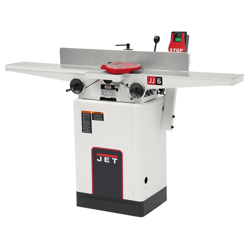 6" Deluxe Jointer - 1 HP 1 Ph 115/230V - Helical Head Kit - JJ-6HHDX - Image 1