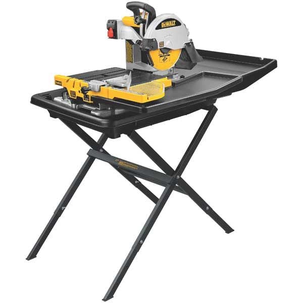 10" Wet Tile Saw with Stand - Image 1