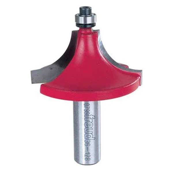 36-128 Quadra-Cut Beading Router Bit 2″D 3/4″R 1/2″SH