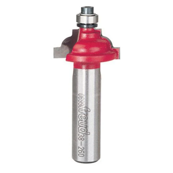 38-260 Classical Cove Router Bit 1/2″ SH 1-1/8″ D 1/2″ CL 3/16″ R