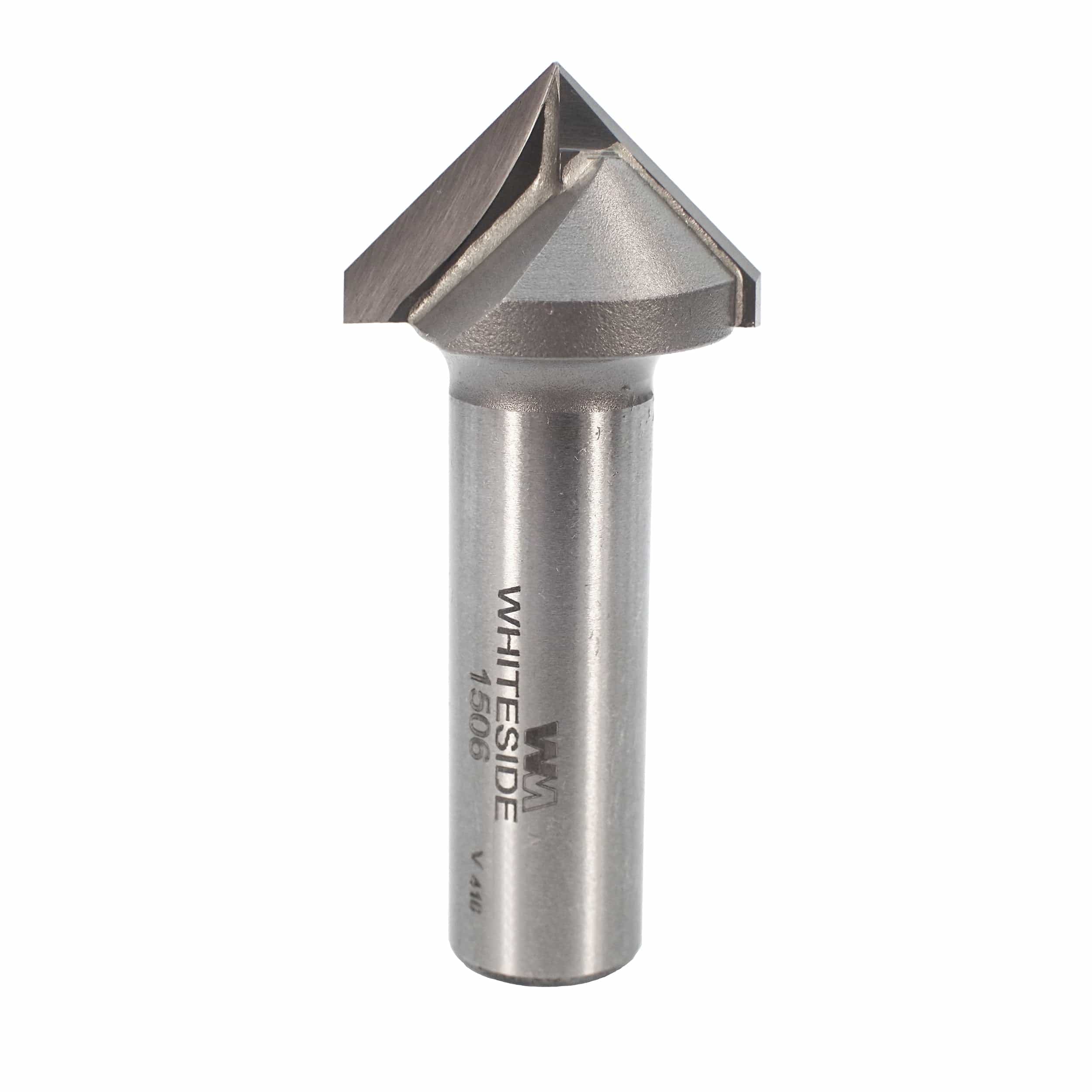 1506 90 Degree V Groove Router Bit 1/2″ SH 1″ D X 1/2″ P X 2-5/8″ OL
