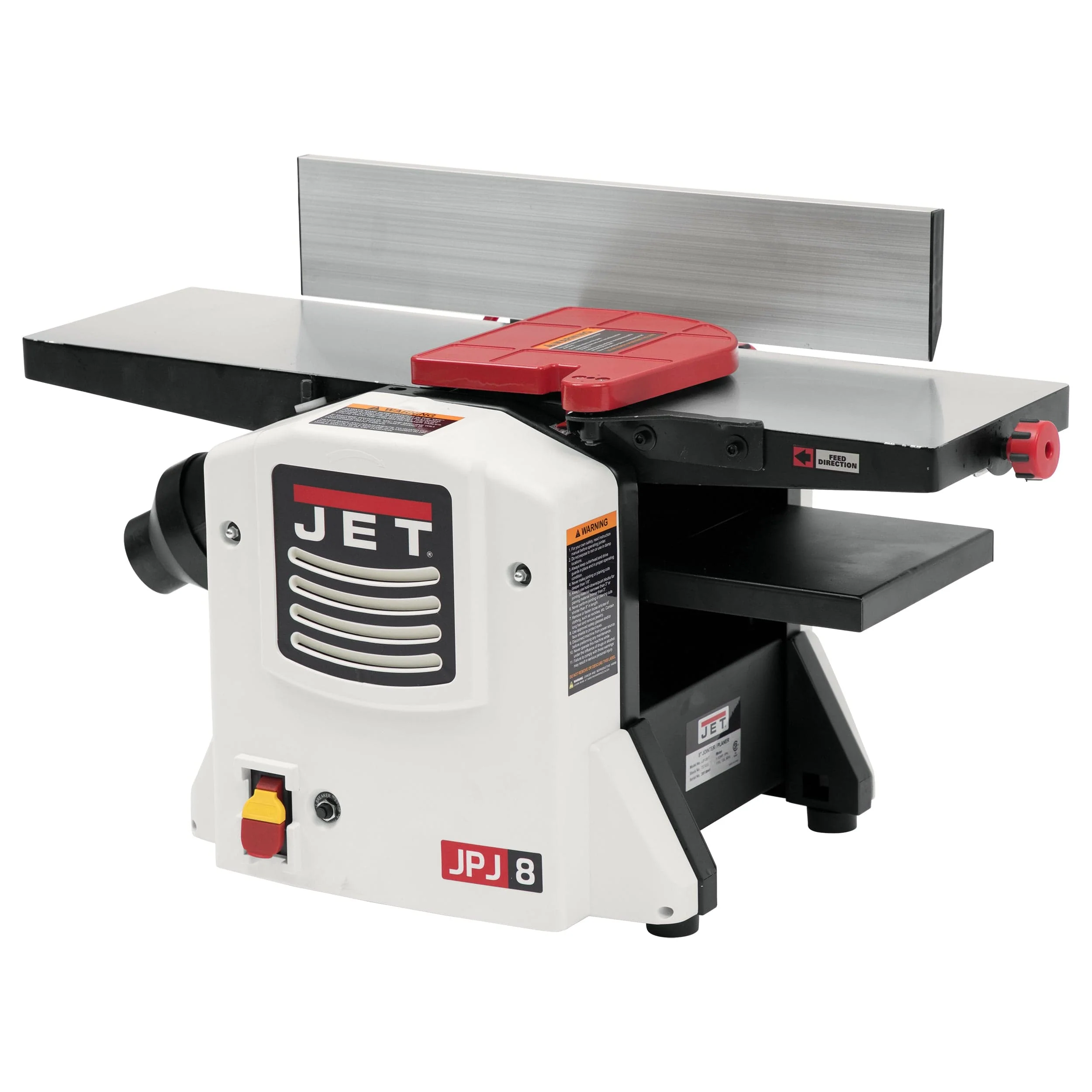 8″ Benchtop Jointer/Planer Combo – 13A 120V – Straight Knife – JJP-8BT